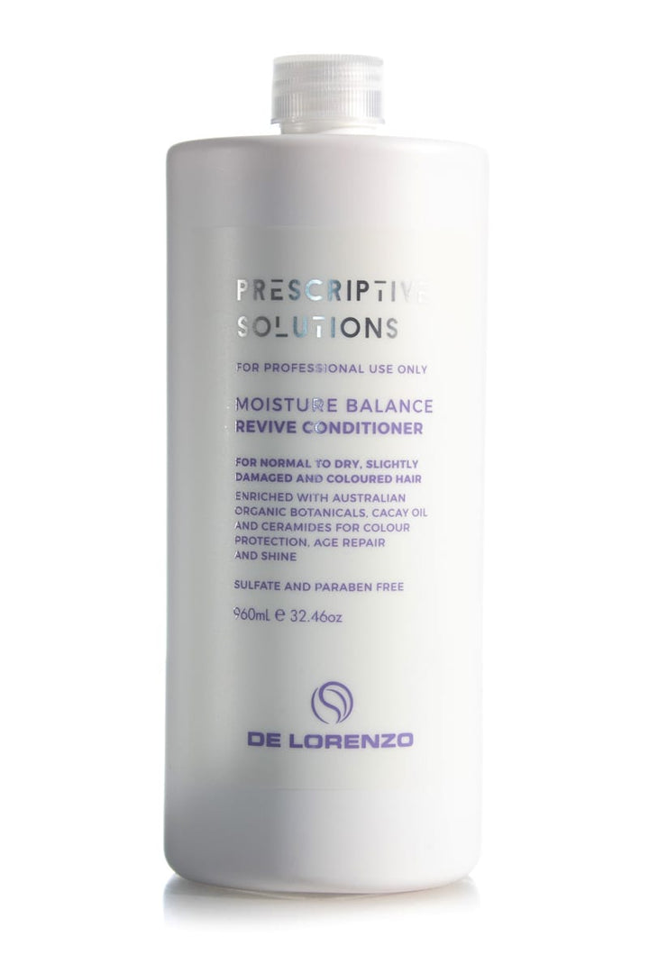 Prescriptive Solution DE LORENZO Prescriptive Solutions Moisture Balance Revive Conditioner ...