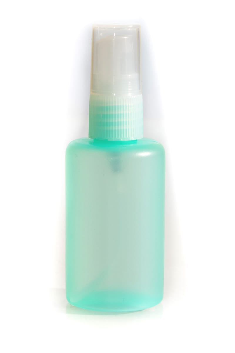 THE BEAUTY CASE SPRAY BOTTLE FROSTED MINI*CLEARANCE
