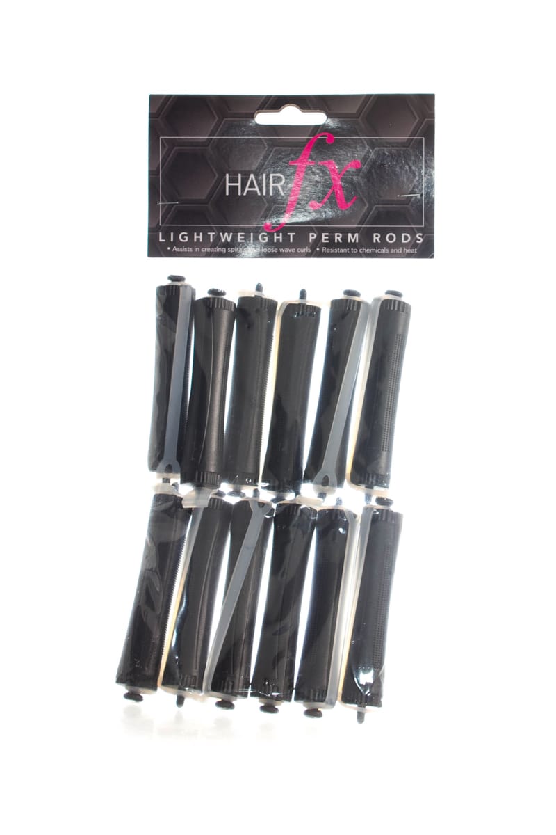 HAIR FX Lightweight Perm Rods 12 Pack | Various Colours