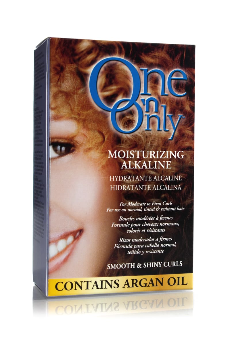 ONE 'N ONLY MOISTURIZING ALKALINE PERM FOR MODERATE TO FIRM CURLS