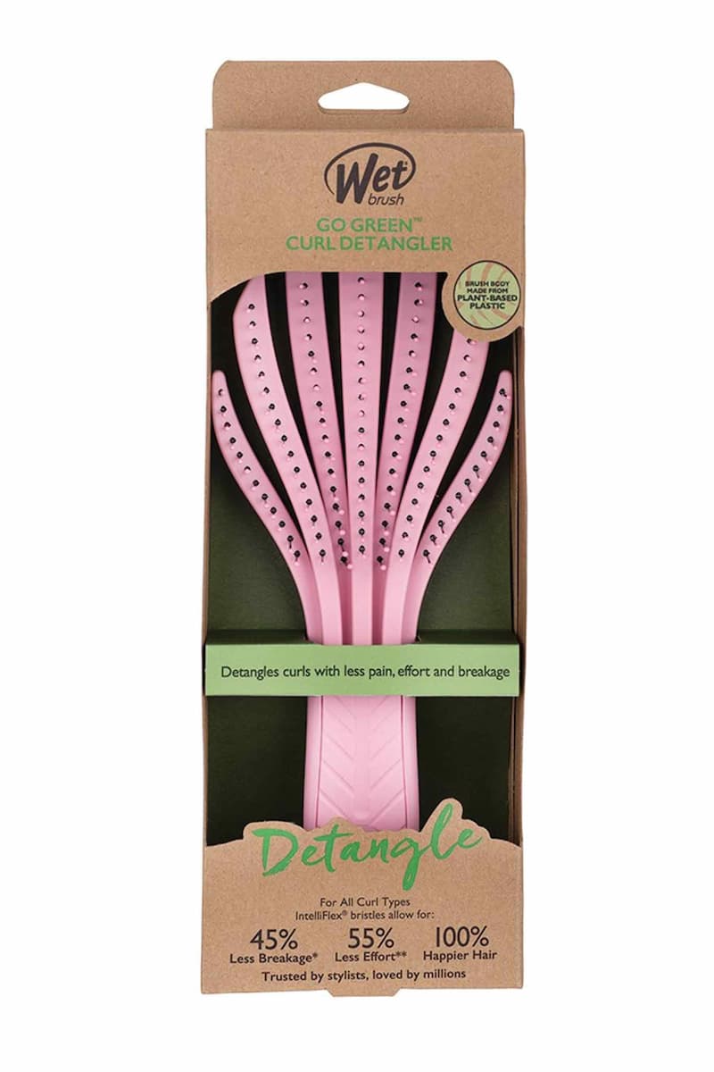 Wet Brush Go Green Curl Detangler Pink