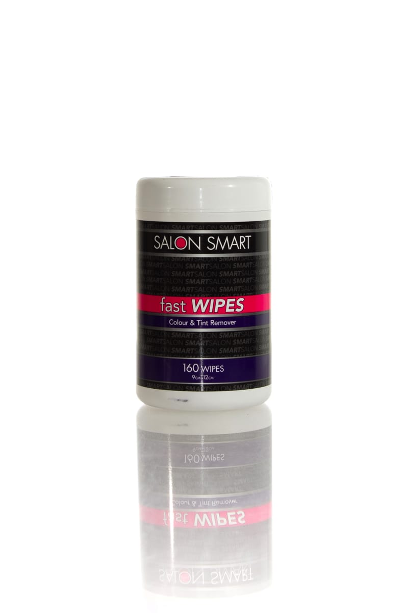 SALON FAST WIPES COLOUR & TINT REMOVER 160 WIPES