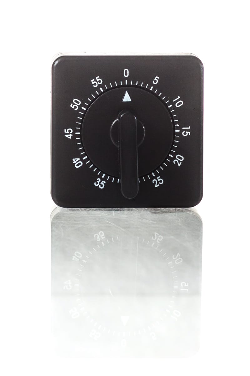 DATELINE PROFESSIONAL SALON SMART BLACK SQUARE TIMER – Salon Hair Care