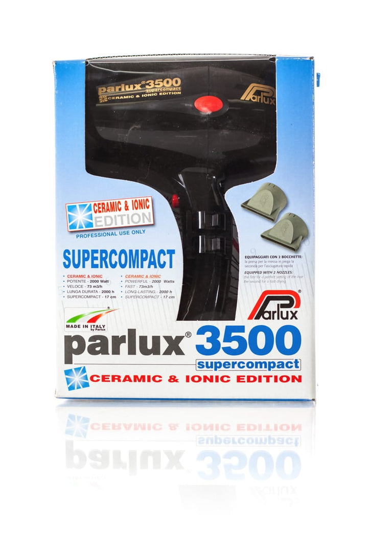 PARLUX 3500 Ceramic & Ionic Super Compact  |  Various Colours