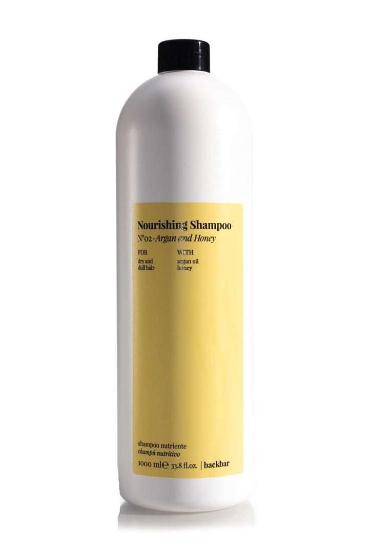 BACKBAR  Nourishing Shampoo No.2 Argan & Honey  |  Various Sizes
