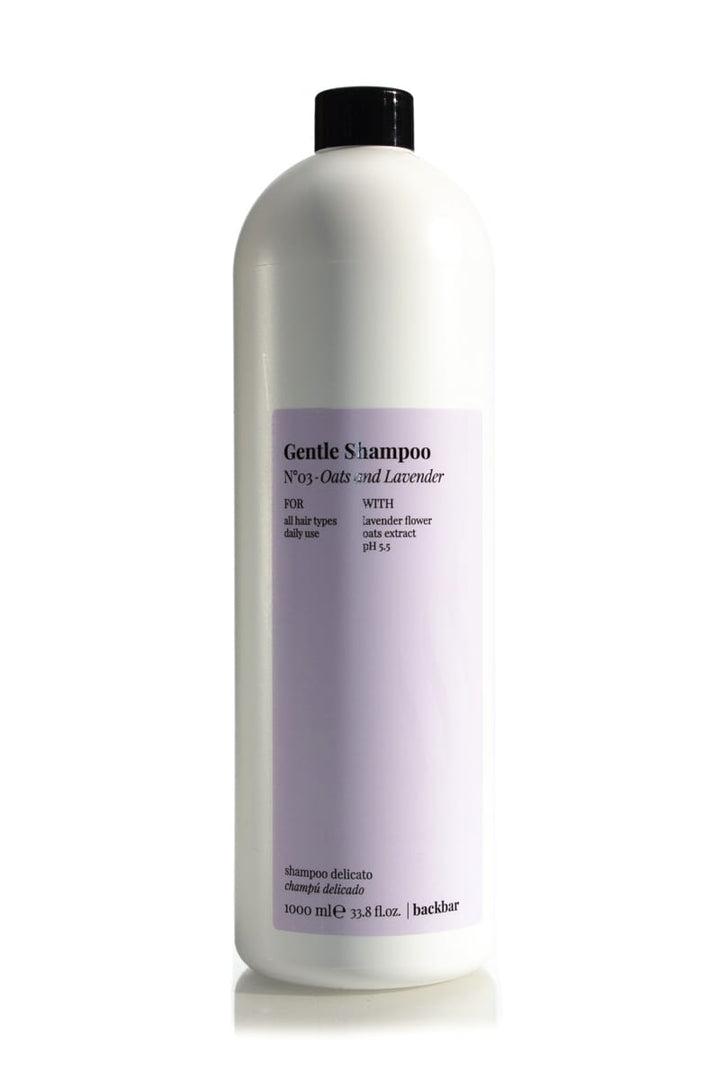 BACKBAR  Gentle Shampoo No.3 Oats & Lavender  |  Various Sizes