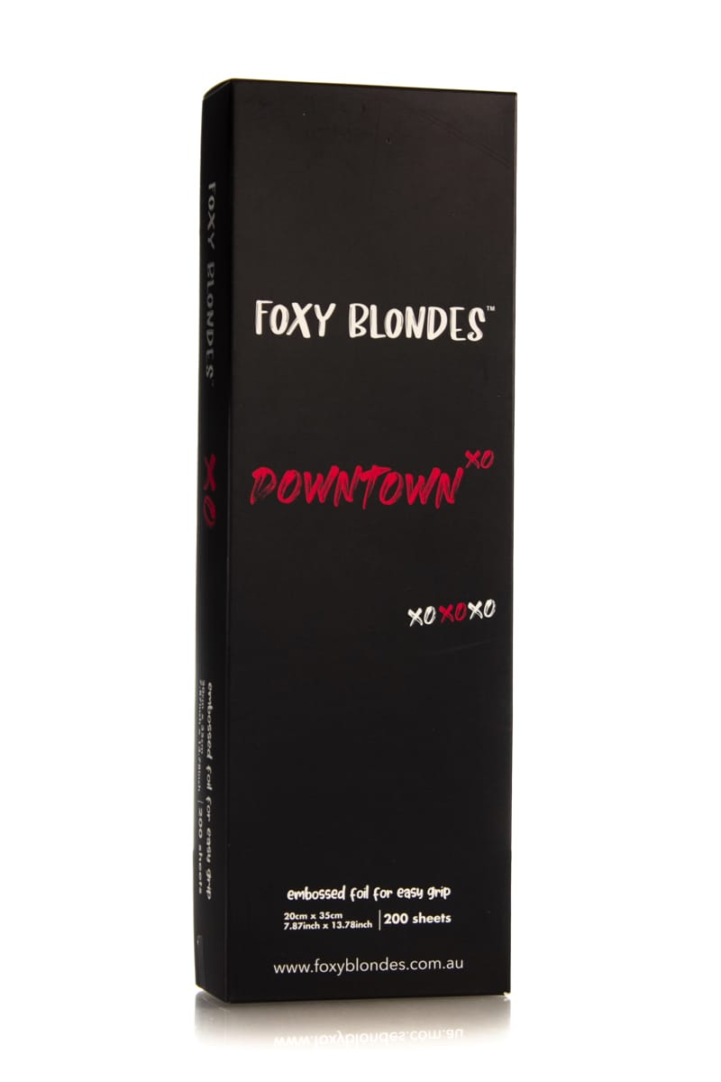 FOXY BLONDES FOIL DOWNTOWN 35CM 200 SHEETS *CLEARANCE*