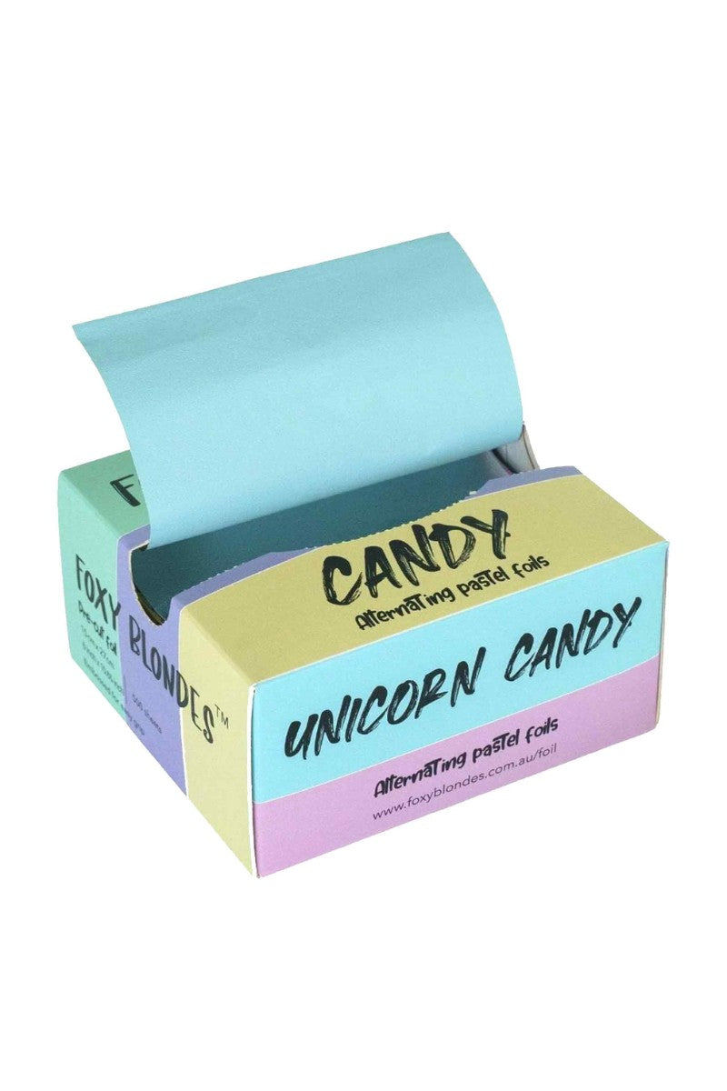 Foxy Blondes Unicorn Candy Pre Cut Foil