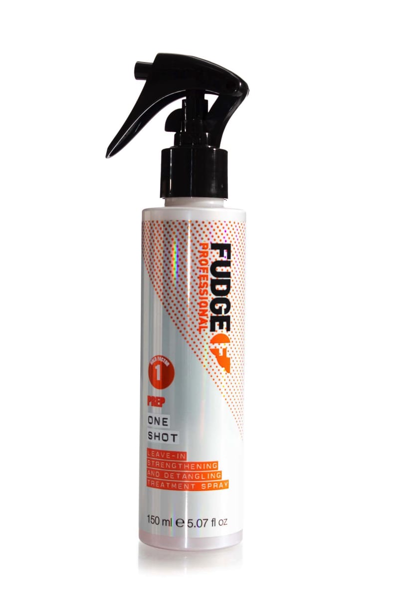 FUDGE PROFESSIONAL PREP ONE SHOT LEAVE IN STRENGTHENING AND DETANGLING TREATMENT SPRAY 150ML