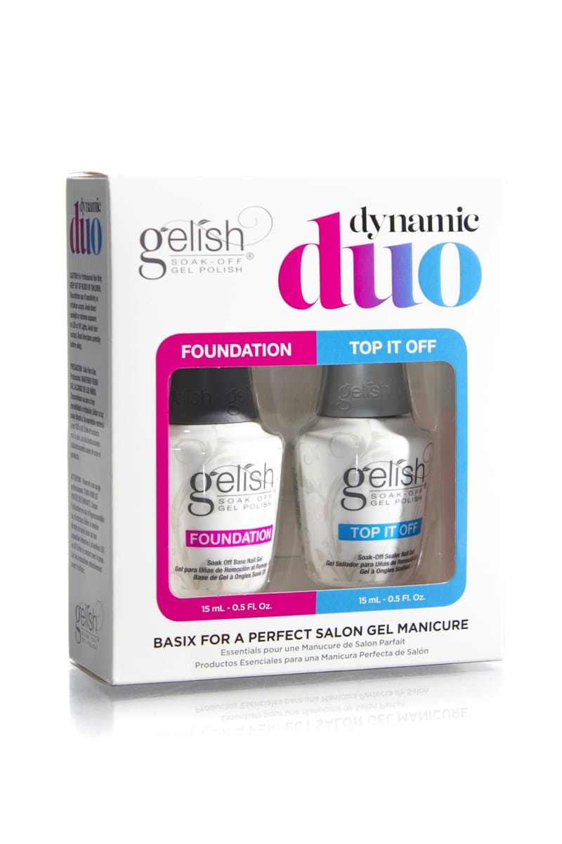 GELISH DYNAMIC DUO FOUNDATION & TOP IT OFF