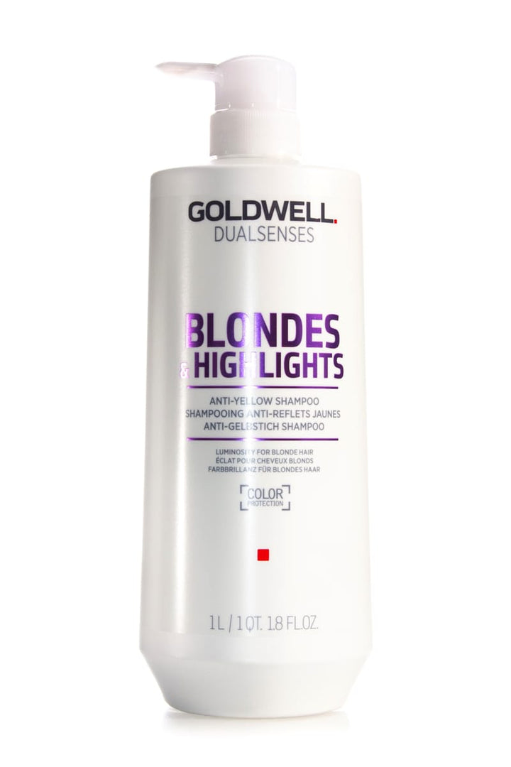 GOLDWELL Dualsenses Blondes & Highlights Anti-Yellow Shampoo  |  Various Sizes