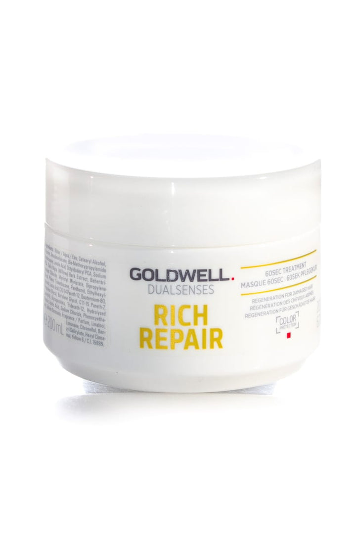 GOLDWELL Dualsenses Rich Repair 60 Second Treatment  |  Various Sizes