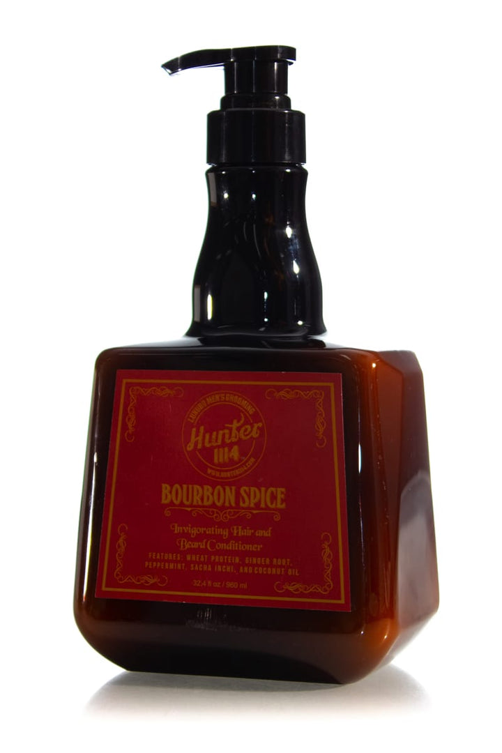 HUNTER 1114 Bourbon Spice Invigorating Hair And Beard Conditioner  |  Various Sizes