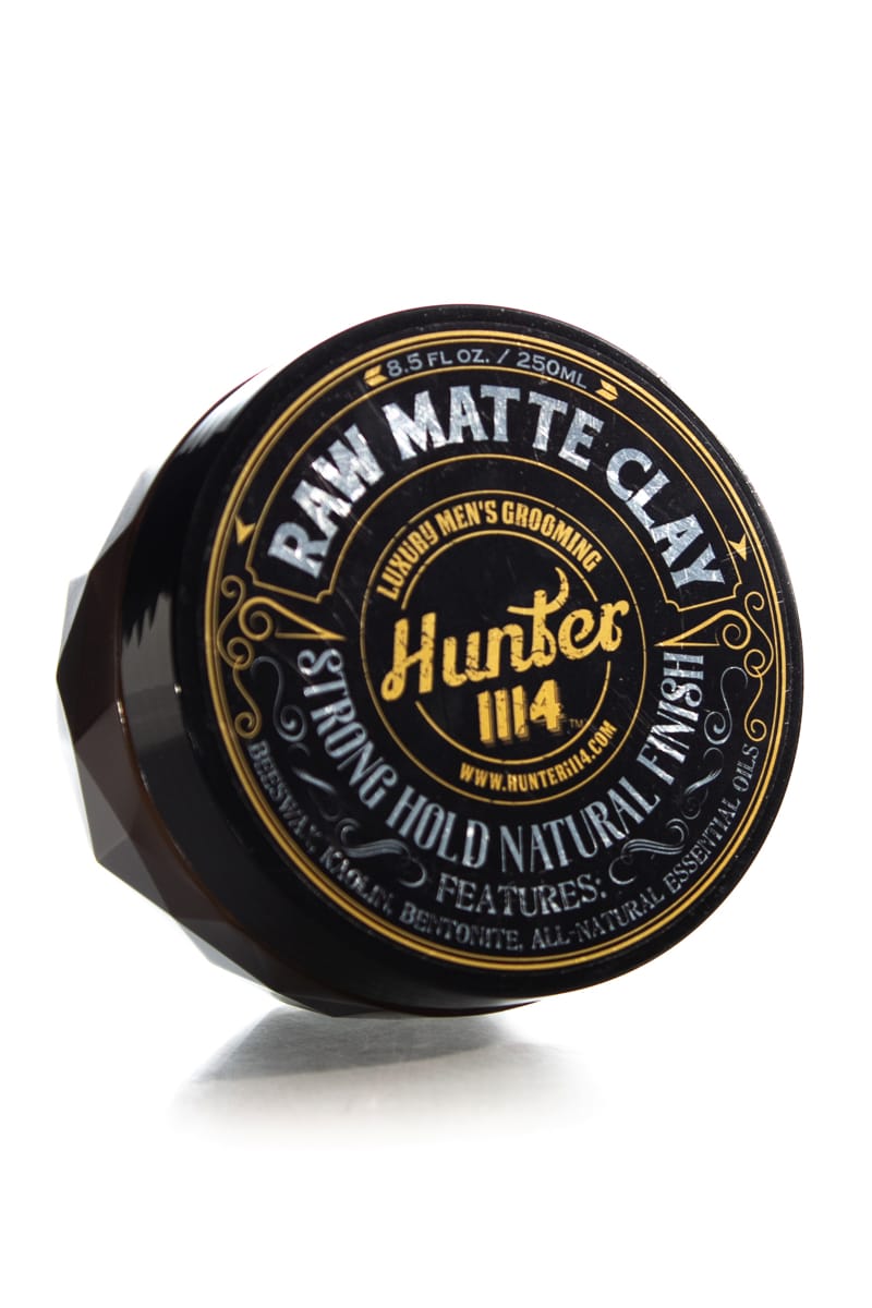HUNTER 1114 Raw Matte Clay Strong Hold Natural Finish  |  Various Sizes