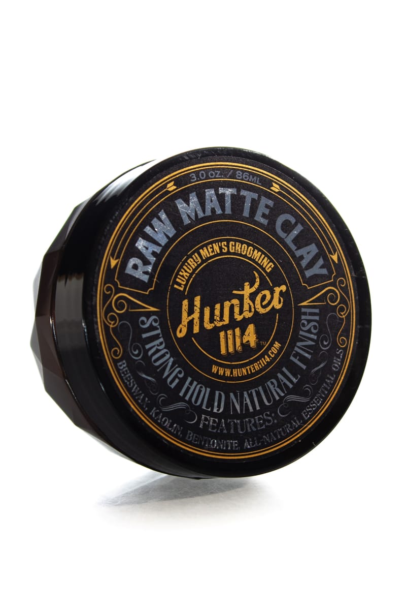 HUNTER 1114 Raw Matte Clay Strong Hold Natural Finish  |  Various Sizes