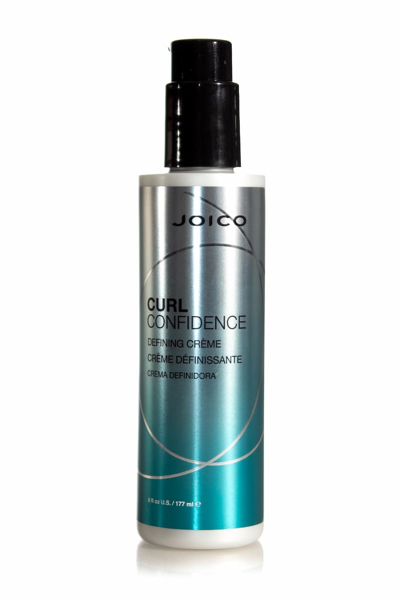Joico curl confidence. Define, enhance and hydrate your curly hair in just one step. No sticky or crunchy feel, just soft, defined texture with a boost of shine.