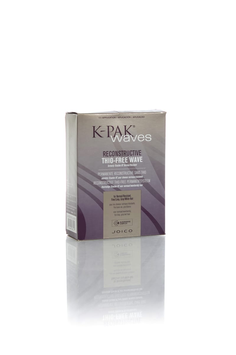 JOICO K-PAK WAVES RECONSTRUCTIVE THIO-FREE WAVE NORMAL/RESISTANT, FINE/LIMP, GRAY/WHITE HAIR