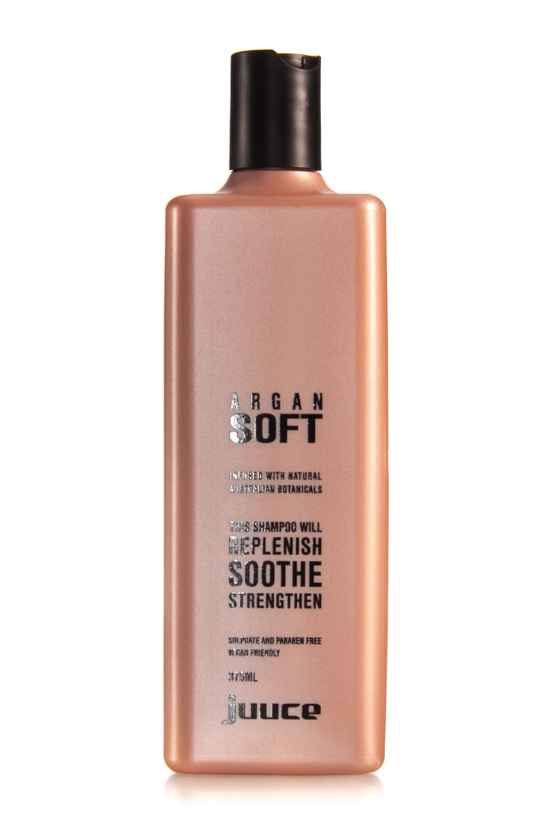 JUUCE Argan Soft Shampoo  |  Various Sizes
