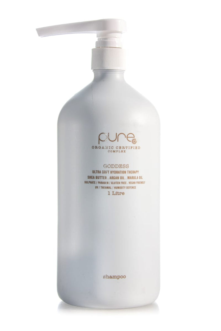 PURE Goddess Ultra Soft Hydration Therapy Shampoo  |  Various Sizes