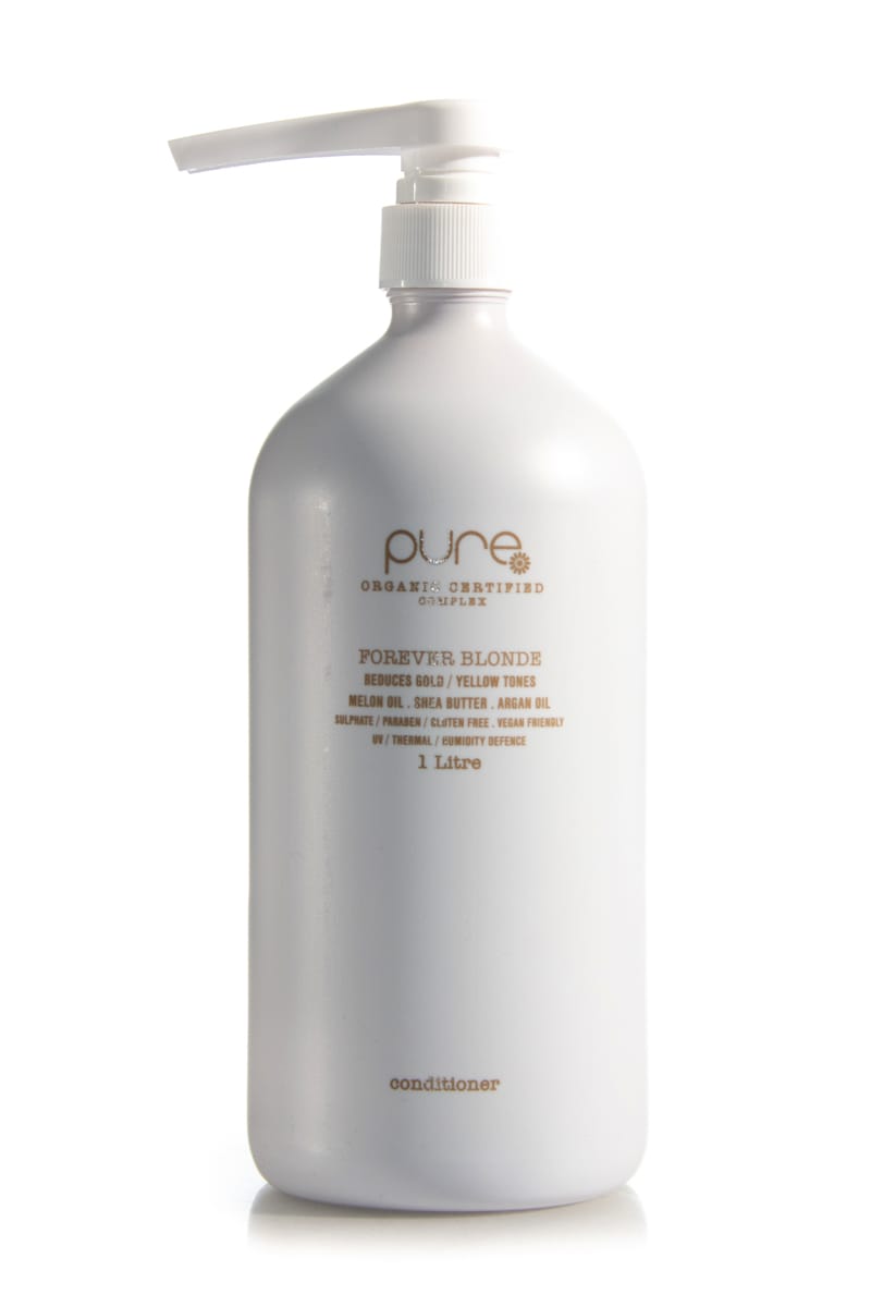PURE Forever Blonde Reduces Gold/Yellow Tones Conditioner  |  Various Sizes