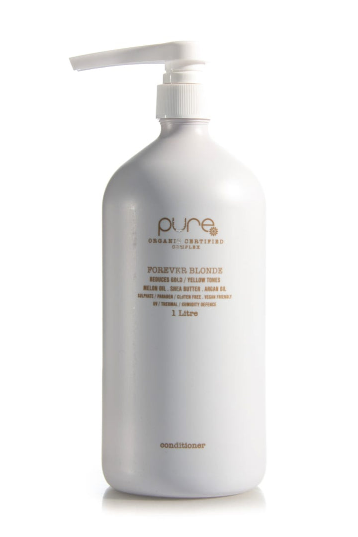 PURE Forever Blonde Reduces Gold/Yellow Tones Conditioner  |  Various Sizes