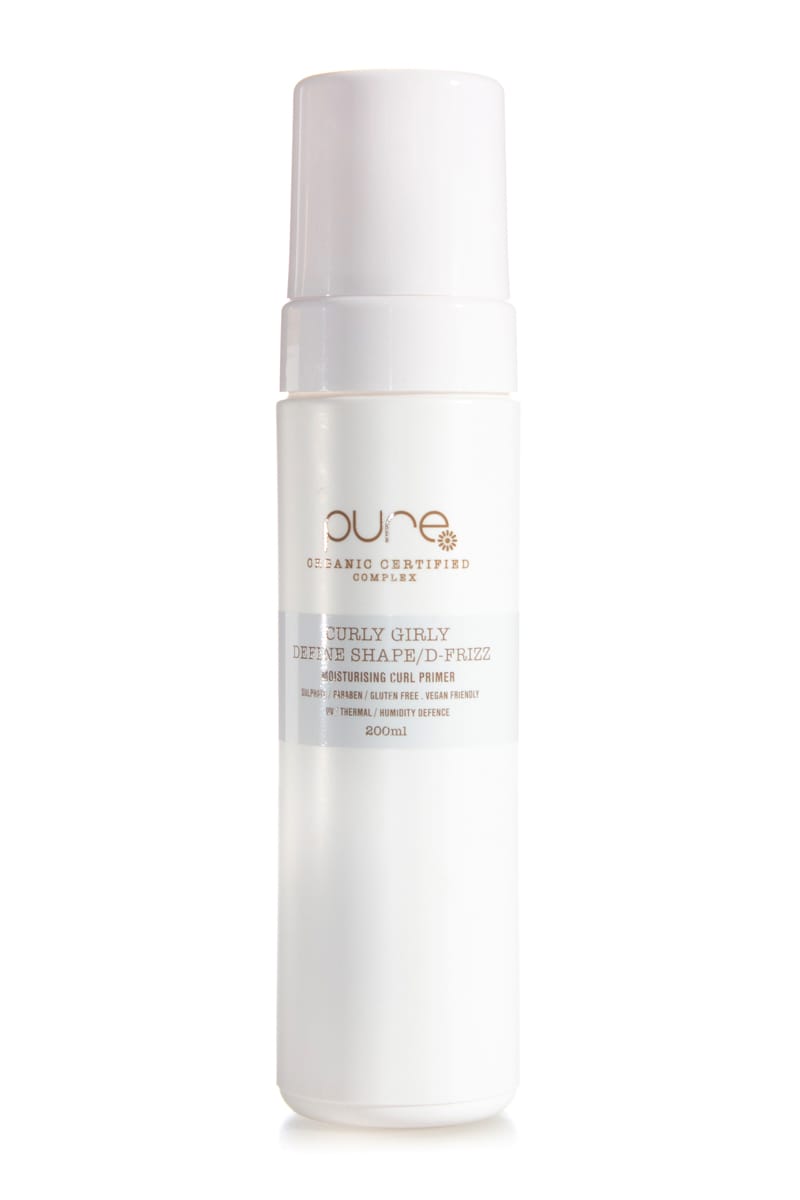 PURE CURLY GIRLY DEFINE SHAPE/D-FRIZZ 200ML