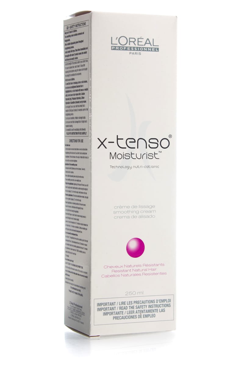 L'OREAL PROFESSIONNEL X-TENSO SMOOTHING CREAM RESISTANT NATURAL HAIR 250ML