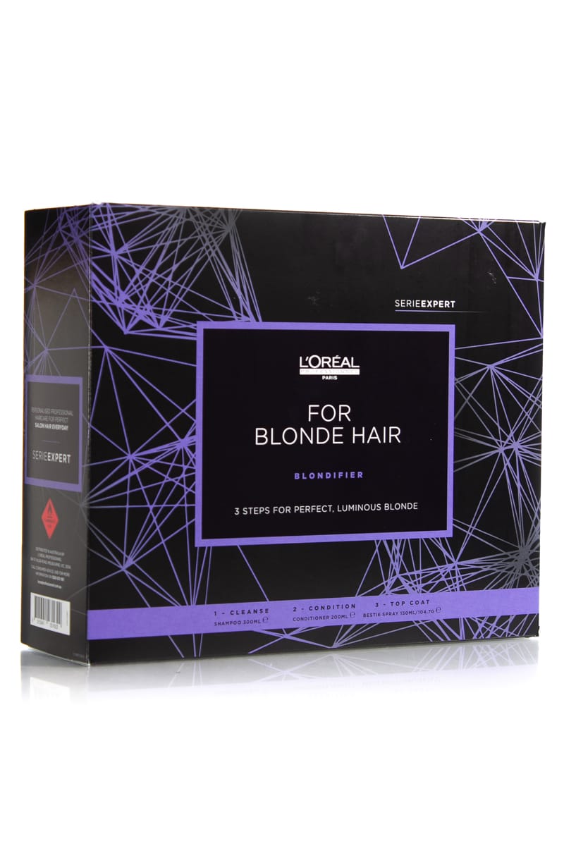 L'OREAL PROFESSIONNEL SERIE EXPERT BLONDIFIER TRIO FOR BLONDE HAIR