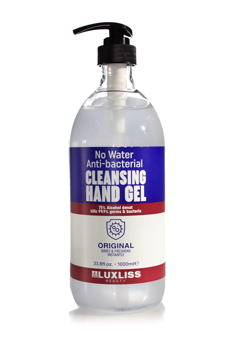 LUXLISS  Cleansing Hand Gel Sanitiser  |  Various Sizes