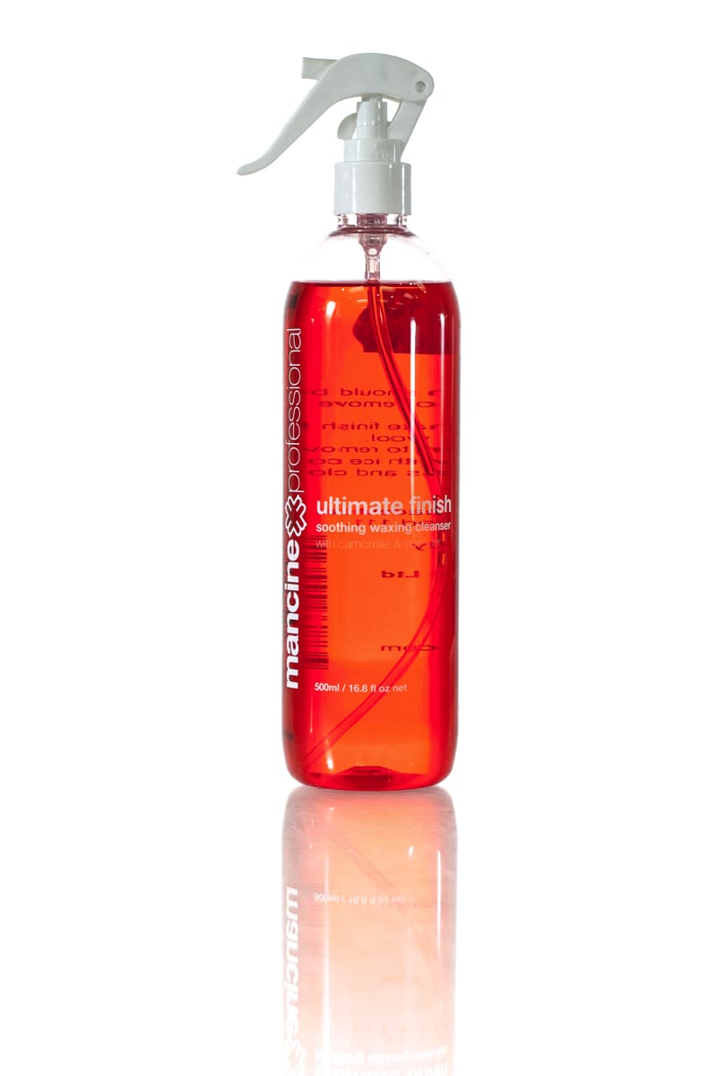 MANCINE PROFESSIONAL Ultimate Finish Soothing Wax Cleanser  |  500ml, Various Colours