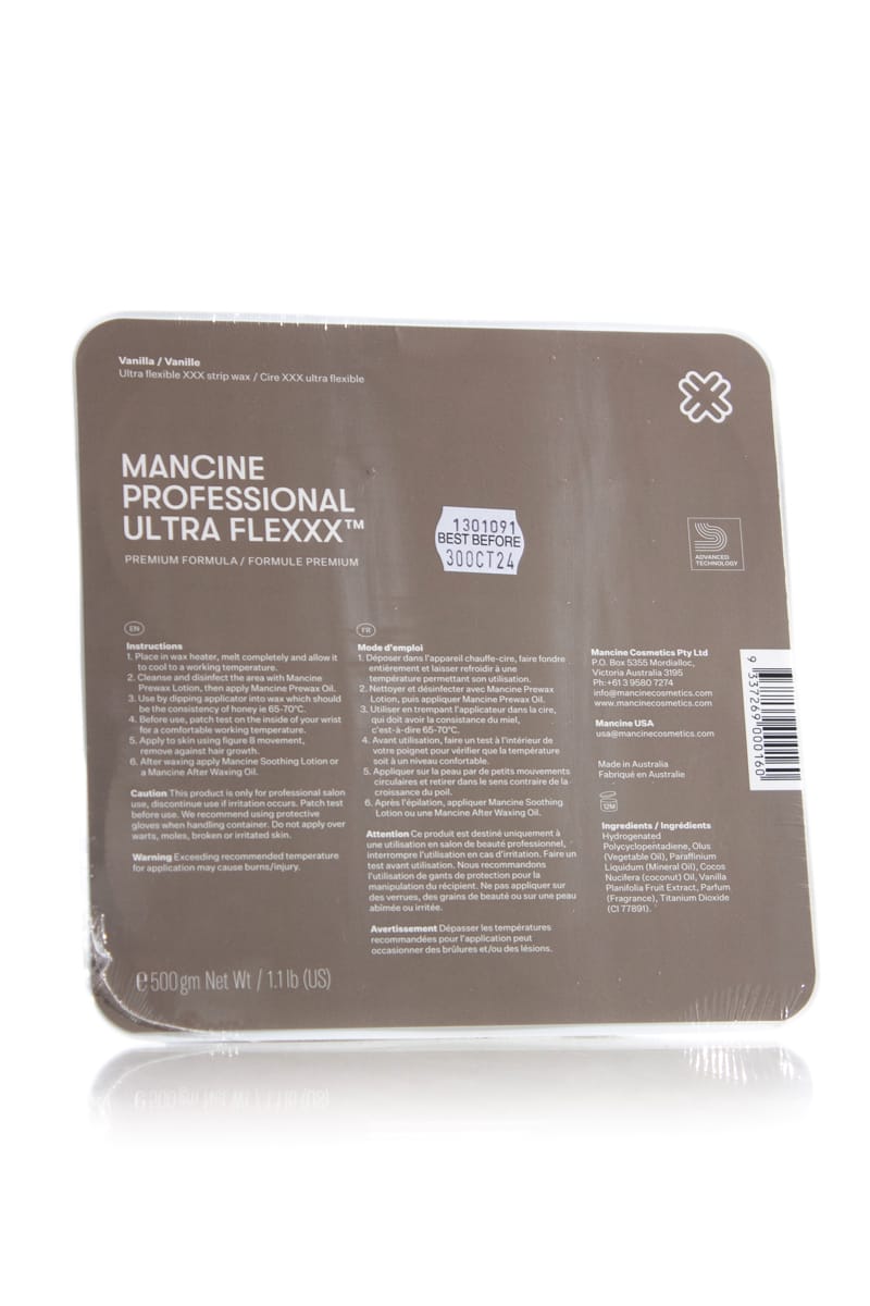 MANCINE PROFESSIONAL Ultra Flexxx Hot Wax  |  500g, Various Colours