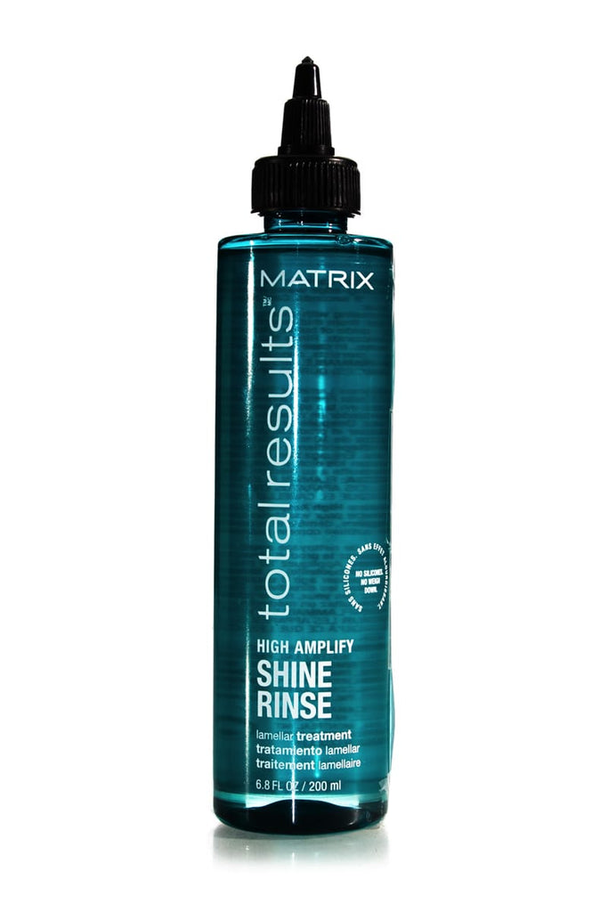 MATRIX TOTAL RESULTS HIGH AMPLIFY SHINE RINSE LAMELLAR TREATMENT 200ML –  Salon Hair Care