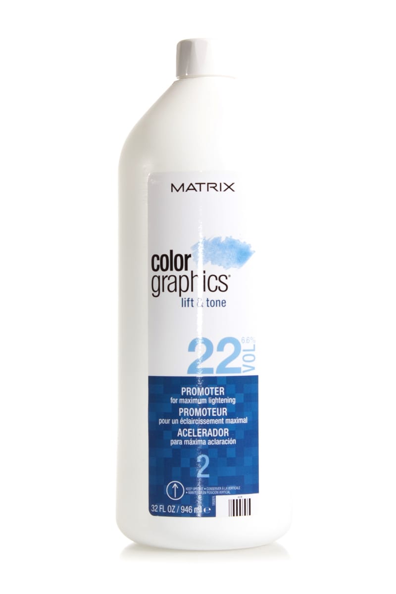 MATRIX COLOR GRAPHICS LIFT & TONE PROMOTER 946ML 22VOL 6.6% – Salon ...