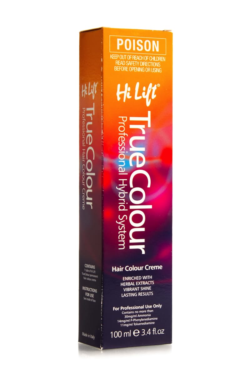 HI LIFT PROFESSIONAL True Colour Hair Colour Creme [COLOURS 7 - 12.89]  |  100ml, Various Colours