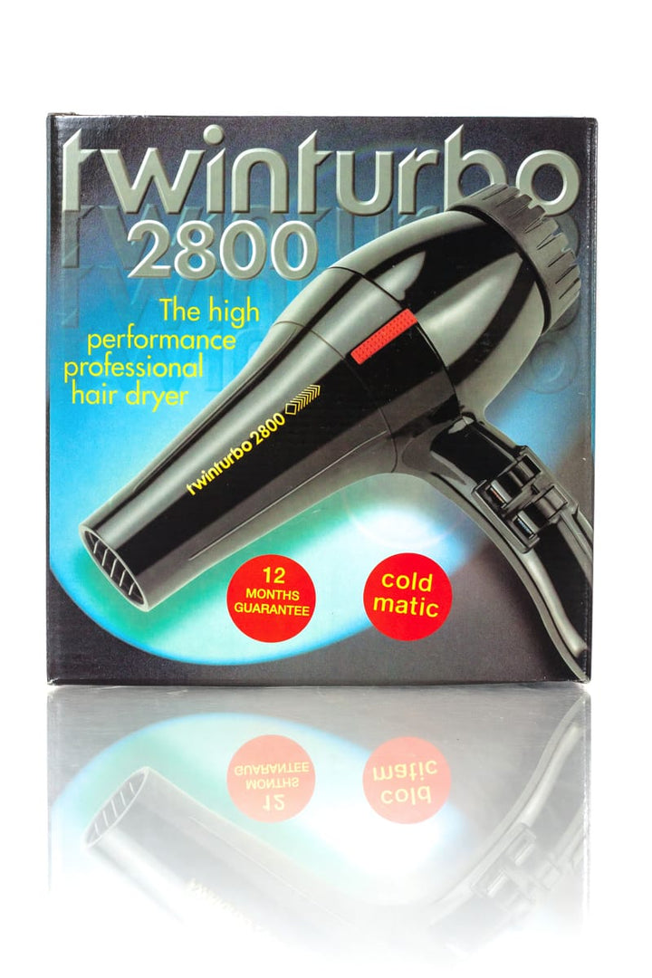 TWIN TURBO 2800 HAIRDRYER BLACK