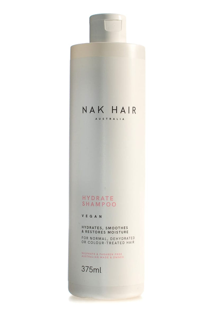 NAK HAIR Hydrate Shampoo  |  Various Sizes