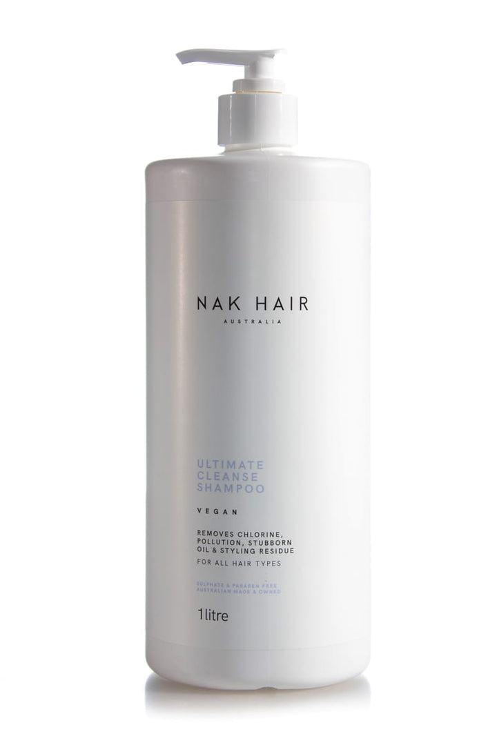 NAK HAIR Ultimate Cleanse Shampoo  |  Various Sizes