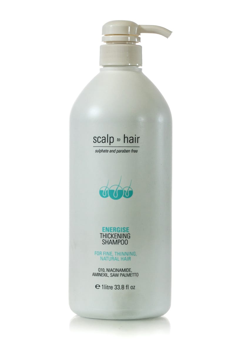 NAK HAIR Scalp To Hair Energise Thickening Shampoo  |  Various Sizes