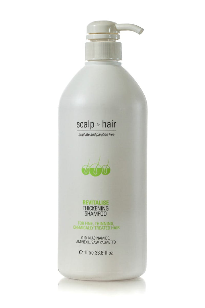 NAK HAIR Scalp To Hair Revitalise Thickening Shampoo  |  Various Sizes