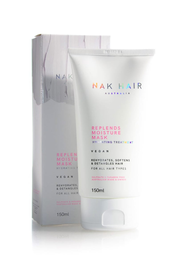 NAK HAIR Replends Moisture Mask  |  Various Sizes