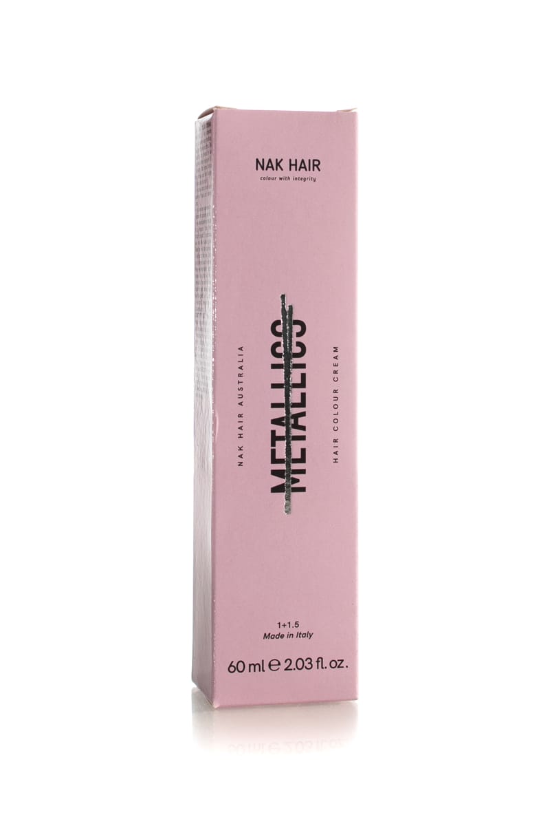 NAK HAIR Metallics Toner  |  60ml, Various Colours