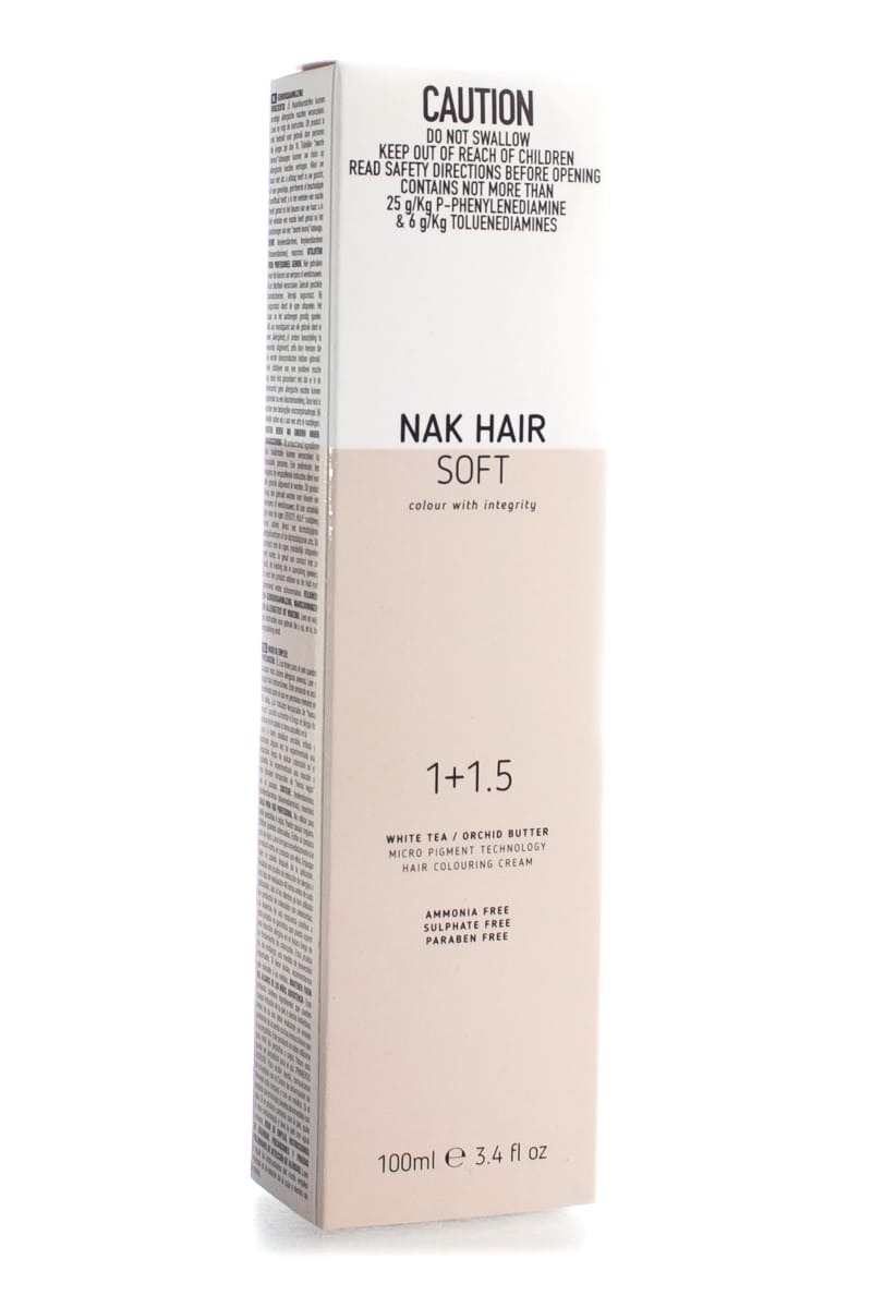 NAK HAIR Soft Semi-Permanent  |  100ml, Various Colours