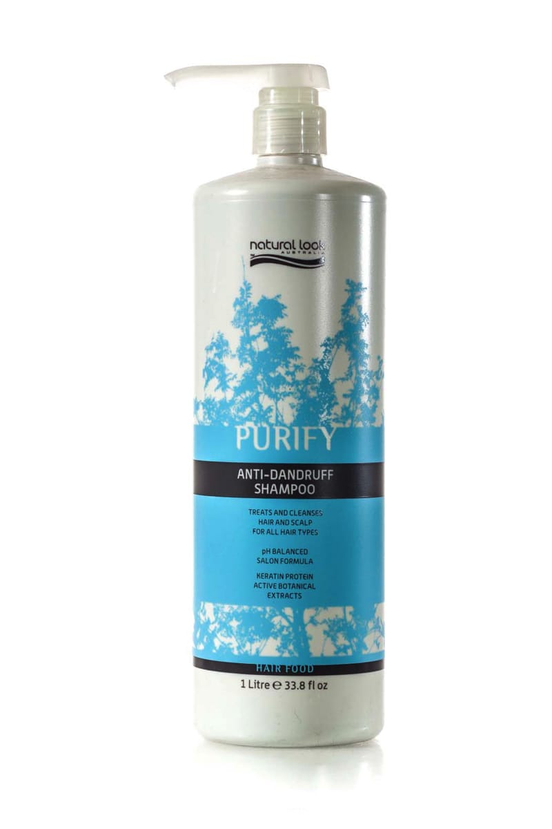 NATURAL LOOK Purify Anti-Dandruff Shampoo  |  Various Sizes