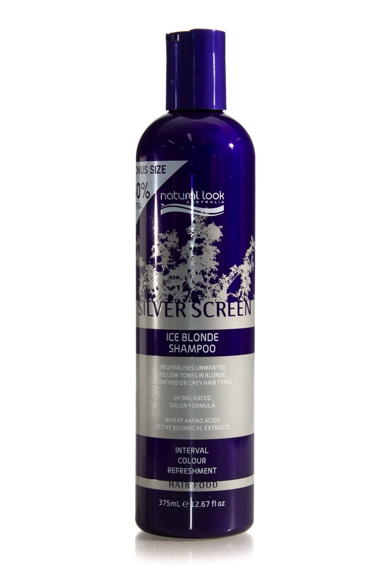 NATURAL LOOK Silver Screen Ice Blonde Shampoo  |  Various Sizes