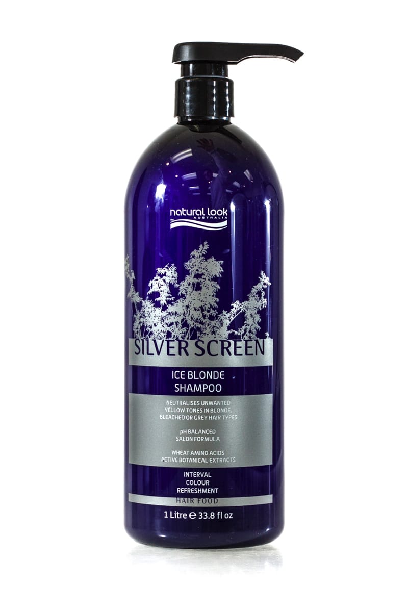NATURAL LOOK Silver Screen Ice Blonde Shampoo  |  Various Sizes