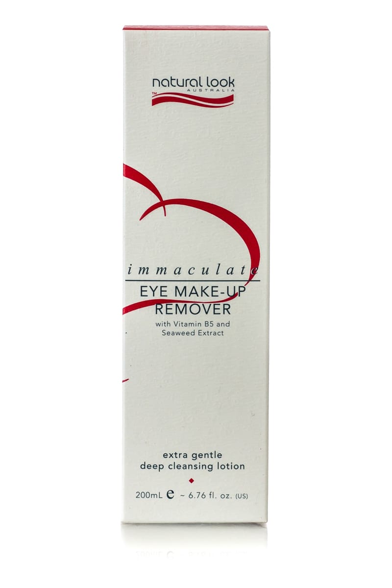 NATURAL LOOK Immaculate Eye Make-Up Remover  |  Various Sizes