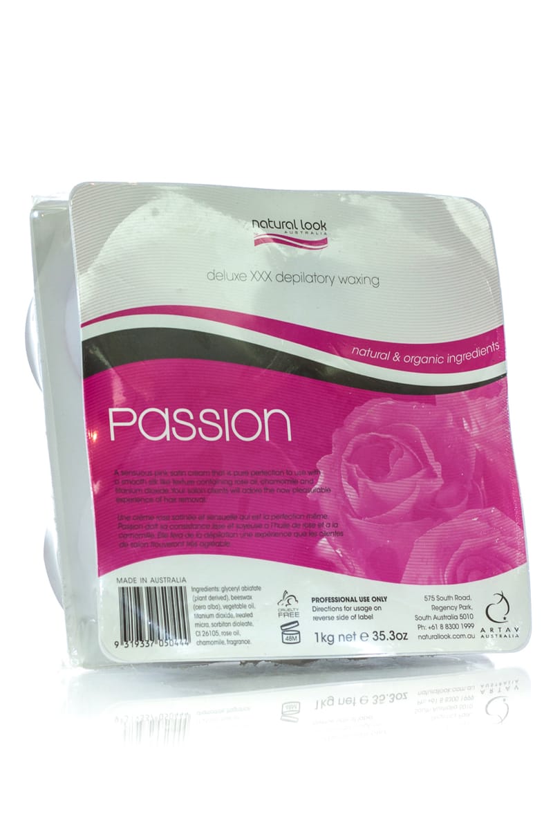 NATURAL LOOK PASSION SOLID WAX 1KG