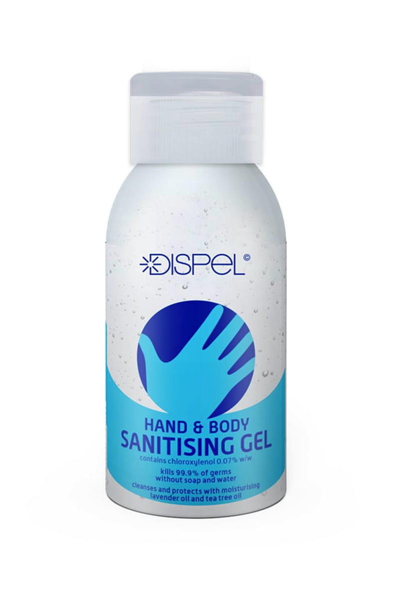 NATURAL LOOK Dispel Hand & Body Sanitising Gel  |  Various Sizes