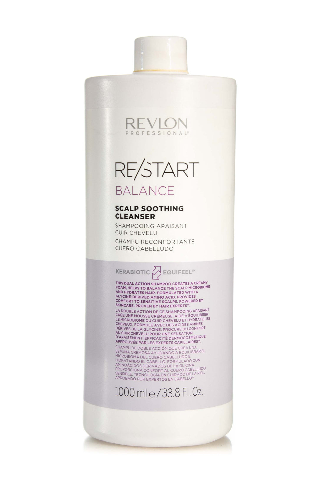 RESTART Scalp Hair Care Sizes – Various Salon | REVLON Soothing Cleanser Balance