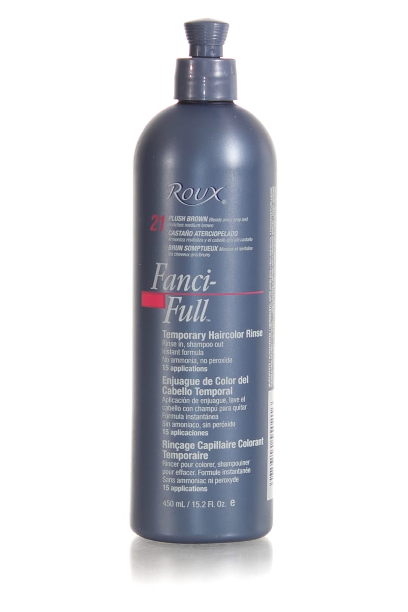 ROUX Fanci-Full Temporary Hair Color 450ml Plush Brown 21